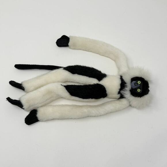 Wild Republic Thabo the Lemur Primate Hook and Loop Arms Legs 12" Indri Babakoto - Picture 5 of 10